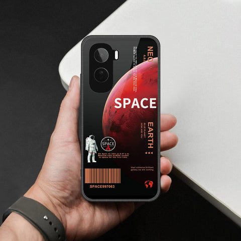 Vivo T5 Pro Cover - Limitless Series - HQ Ultra Shine Premium Infinity Glass Soft Silicon Borders Case