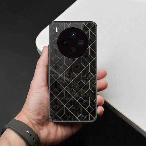 Vivo Y500 Pro Cover - Black Marble Series - HQ Premium Shine Durable Shatterproof Case