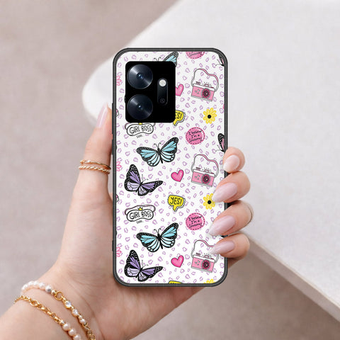 Infinix Zero 20 Cover - Vanilla Dream Series - HQ Premium Shine Durable Shatterproof Case