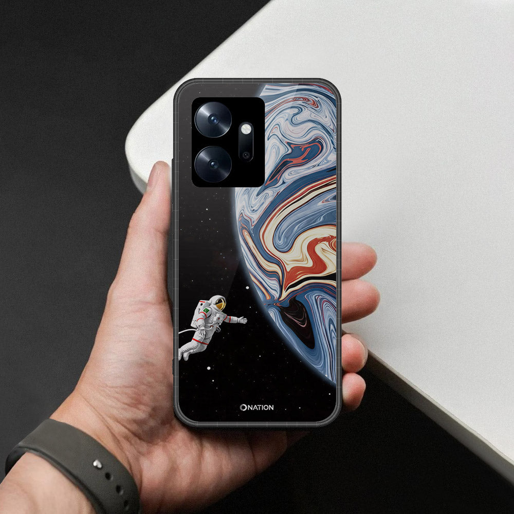 Infinix Zero 20 Cover - Cosmic Marble Astronaut Design - HQ Premium Shine Durable Shatterproof Case