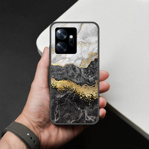 Infinix Zero 20 Cover - Colorful Marble Series - HQ Premium Shine Durable Shatterproof Case