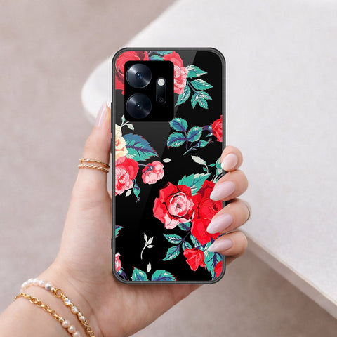 Infinix Zero 20 Cover - Floral Series - HQ Premium Shine Durable Shatterproof Case