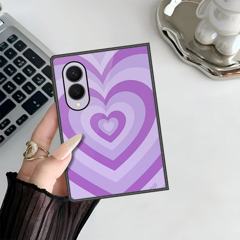 Samsung Galaxy Z Fold 8 Cover - O'Nation Heartbeat Series - HQ Premium Shine Durable Shatterproof Case