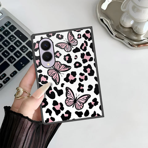 Samsung Galaxy Z Fold 8 Cover - Vanilla Dream Series - HQ Premium Shine Durable Shatterproof Case