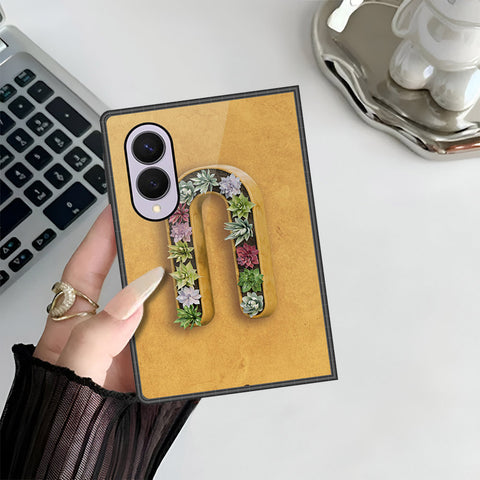 Samsung Galaxy Z Fold 8 Cover - Personalized Alphabet Series - HQ Premium Shine Durable Shatterproof Case