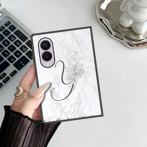 Samsung Galaxy Z Fold 8 Cover - Personalized Alphabet Series - HQ Premium Shine Durable Shatterproof Case