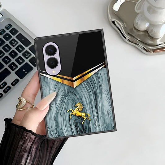 Samsung Galaxy Z Fold 8 Cover - Majestic Royal V Design - HQ Premium Shine Durable Shatterproof Case