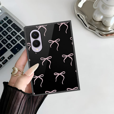 Samsung Galaxy Z Fold 8 Cover - Onation Bow Series - HQ Premium Shine Durable Shatterproof Case