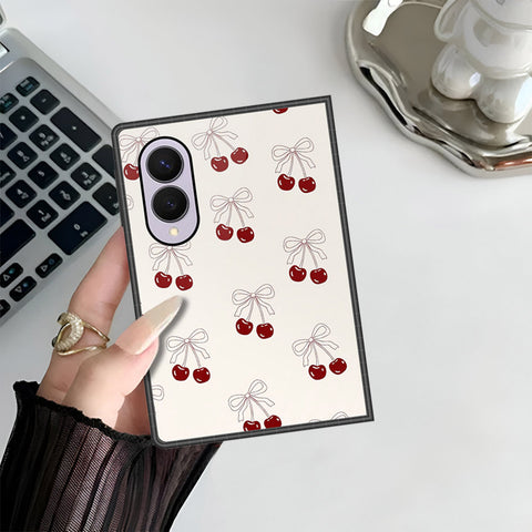 Samsung Galaxy Z Fold 8 Cover - Onation Bow Series - HQ Premium Shine Durable Shatterproof Case