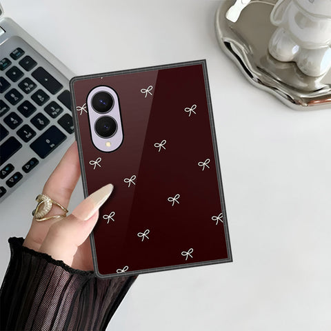 Samsung Galaxy Z Fold 8 Cover - Onation Bow Series - HQ Premium Shine Durable Shatterproof Case