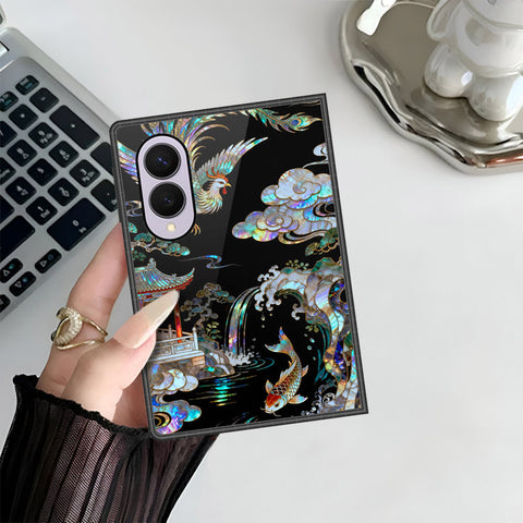Samsung Galaxy Z Fold 8 Cover - Pearl Dynasty Series - HQ Premium Shine Durable Shatterproof Case