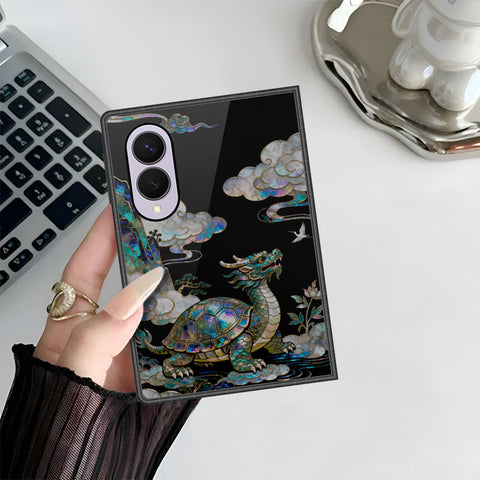 Samsung Galaxy Z Fold 8 Cover - Pearl Dynasty Series - HQ Premium Shine Durable Shatterproof Case