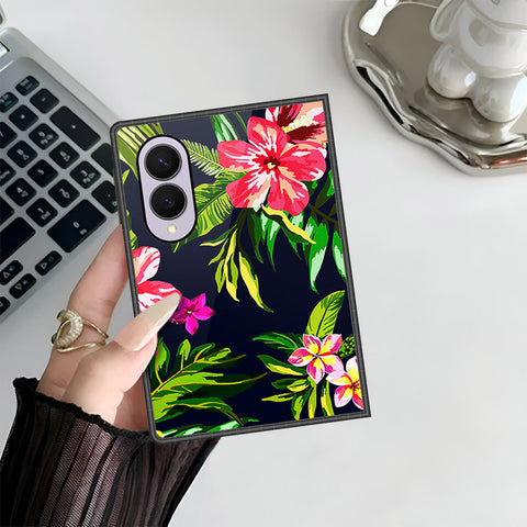 Samsung Galaxy Z Fold 8 Cover - Floral Series - HQ Premium Shine Durable Shatterproof Case