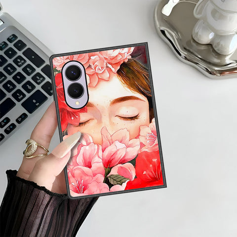 Samsung Galaxy Z Fold 8 Cover - Floral Series - HQ Premium Shine Durable Shatterproof Case