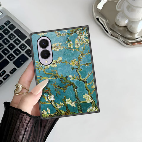 Samsung Galaxy Z Fold 8 Cover - Floral Series 2 - HQ Premium Shine Durable Shatterproof Case