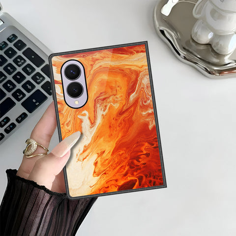 Samsung Galaxy Z Fold 8 Cover - Mystic Marble Series - HQ Premium Shine Durable Shatterproof Case