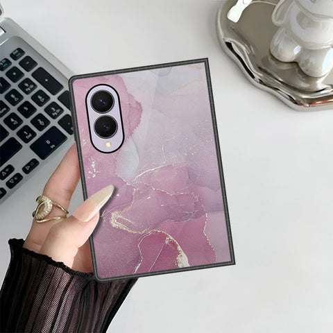Samsung Galaxy Z Fold 8 Cover - Mystic Marble Series - HQ Premium Shine Durable Shatterproof Case