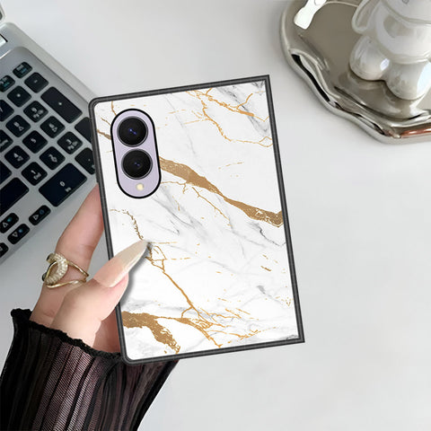 Samsung Galaxy Z Fold 8 Cover - Mystic Marble Series - HQ Premium Shine Durable Shatterproof Case