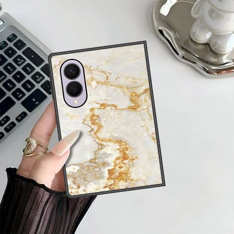 Samsung Galaxy Z Fold 8 Cover - Mystic Marble Series - HQ Premium Shine Durable Shatterproof Case
