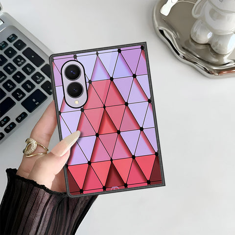 Samsung Galaxy Z Fold 8 Cover - Onation Pyramid Series - HQ Premium Shine Durable Shatterproof Case