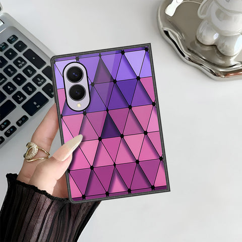 Samsung Galaxy Z Fold 8 Cover - Onation Pyramid Series - HQ Premium Shine Durable Shatterproof Case