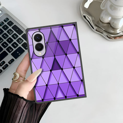 Samsung Galaxy Z Fold 8 Cover - Onation Pyramid Series - HQ Premium Shine Durable Shatterproof Case