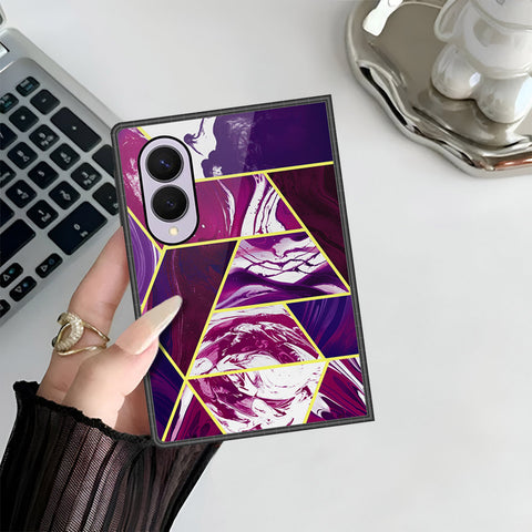 Samsung Galaxy Z Fold 8 Cover - O'Nation Shades of Marble Series - HQ Premium Shine Durable Shatterproof Case