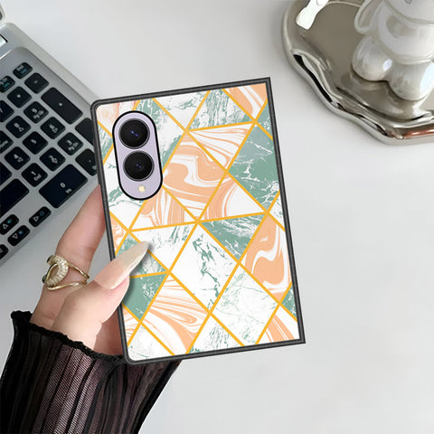 Samsung Galaxy Z Fold 8 Cover - O'Nation Shades of Marble Series - HQ Premium Shine Durable Shatterproof Case