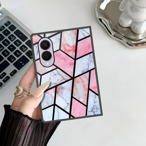 Samsung Galaxy Z Fold 8 Cover - O'Nation Shades of Marble Series - HQ Premium Shine Durable Shatterproof Case