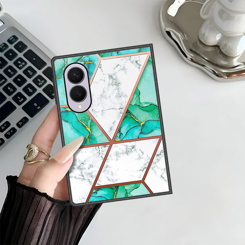 Samsung Galaxy Z Fold 8 Cover - O'Nation Shades of Marble Series - HQ Premium Shine Durable Shatterproof Case