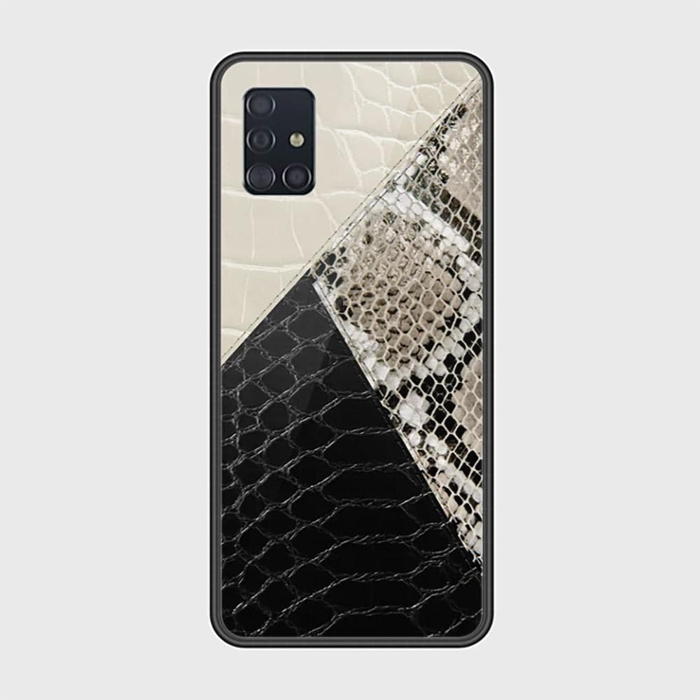 Samsung Galaxy A51 Cover - Design 16 - HQ Ultra Shine Premium Infinity Glass Soft Silicon Borders Case ( Fast Delivery )