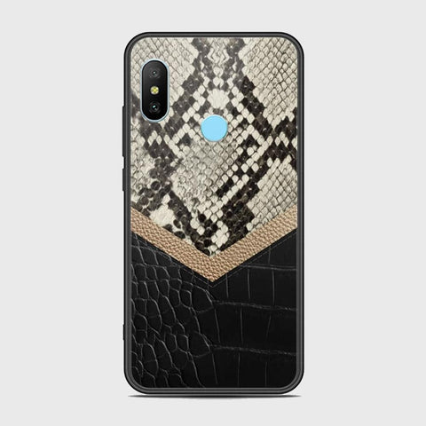 Xiaomi Redmi Note 6 Cover - Printed Skins Series - HQ Ultra Shine Premium Infinity Glass Soft Silicon Borders Case