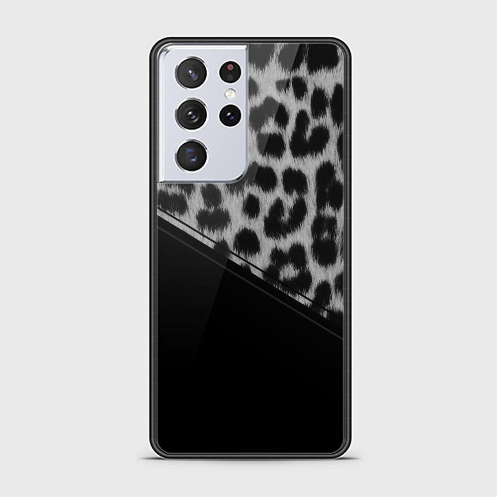 Samsung Galaxy S21 Ultra 5G Cover - Printed Skins Series - D359 - HQ Ultra Shine Premium Infinity Glass Soft Silicon Borders Case ( Fast Delivery )