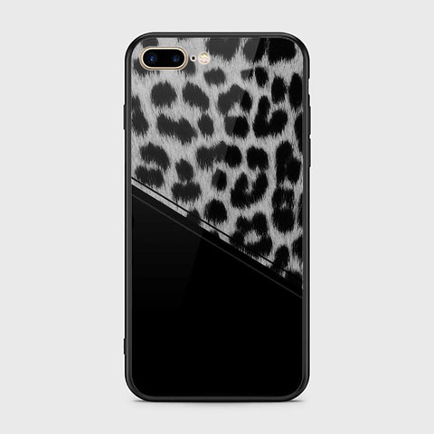 iPhone 7 Plus Cover - Printed Skins Series - HQ Ultra Shine Premium Infinity Glass Soft Silicon Borders Case (Fast Delivery) (SU)