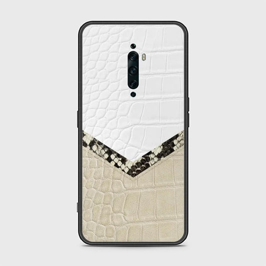 Oppo Reno 2F Cover - Printed Skins Series - D43 - HQ Ultra Shine Premium Infinity Glass Soft Silicon Borders Case ( Fast Delivery )