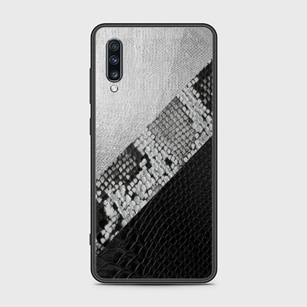 Samsung Galaxy A70s Cover - Printed Skins Series - D405 - HQ Ultra Shine Premium Infinity Glass Soft Silicon Borders Case ( Fast Delivery )