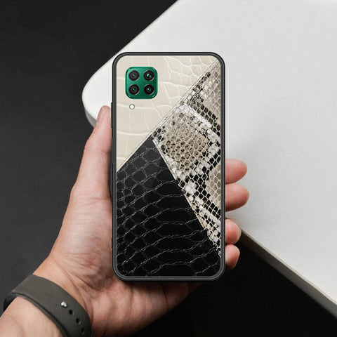 Huawei P40 lite Cover - Printed Skins Series - HQ Ultra Shine Premium Infinity Glass Soft Silicon Borders Case