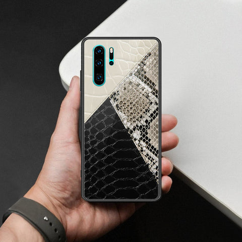 Huawei P30 Pro Cover - Printed Skins Series - HQ Ultra Shine Premium Infinity Glass Soft Silicon Borders Case