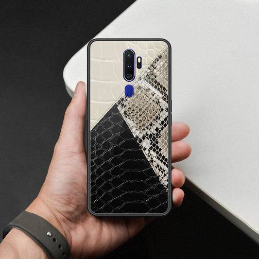 Oppo A5 2020 Cover - Printed Skins Series - HQ Ultra Shine Premium Infinity Glass Soft Silicon Borders Case