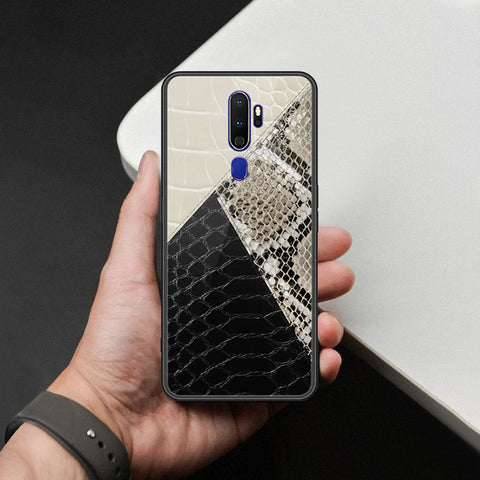 Oppo A9 2020 Cover - Printed Skins Series - HQ Ultra Shine Premium Infinity Glass Soft Silicon Borders Case