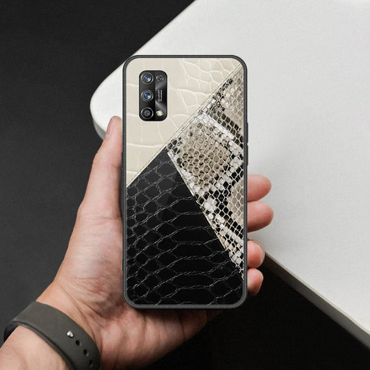 Realme 7 Pro Cover - Printed Skins Series - HQ Ultra Shine Premium Infinity Glass Soft Silicon Borders Case