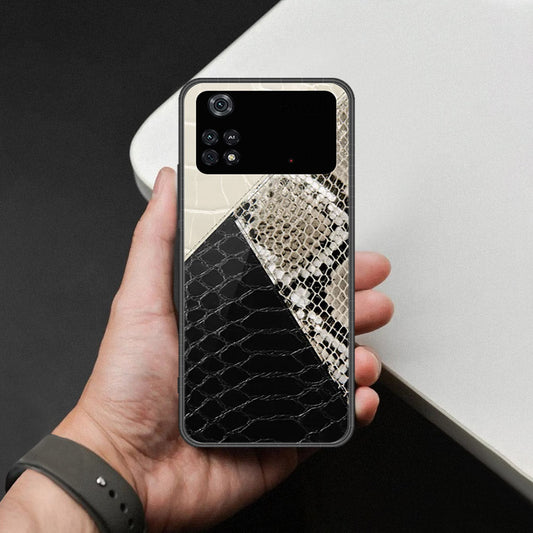 Xiaomi Poco M4 Pro Cover - Printed Skins Series - HQ Ultra Shine Premium Infinity Glass Soft Silicon Borders Case