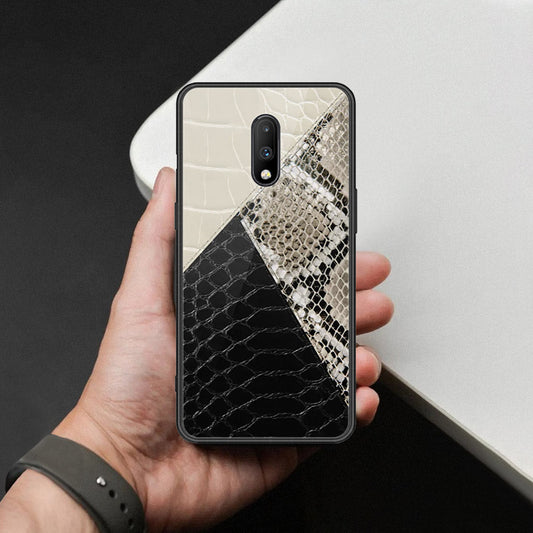 OnePlus 6T Cover - Printed Skins Series - HQ Ultra Shine Premium Infinity Glass Soft Silicon Borders Case