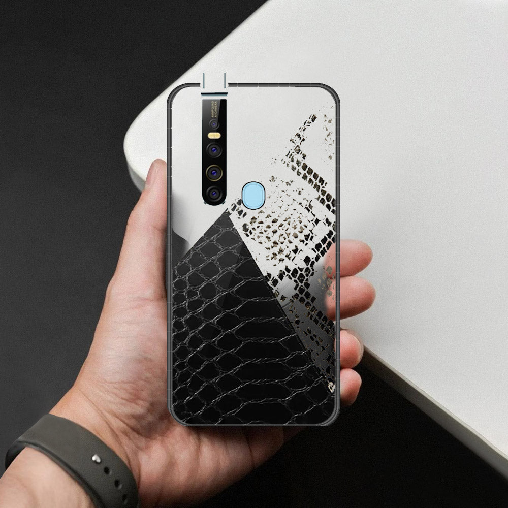 Tecno Camon 15 Pro Cover - Printed Skins Series - HQ Ultra Shine Premium Infinity Glass Soft Silicon Borders Case