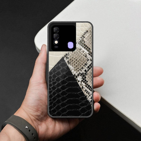 Tecno Spark 8 Cover - Printed Skins Series - HQ Ultra Shine Premium Infinity Glass Soft Silicon Borders Case