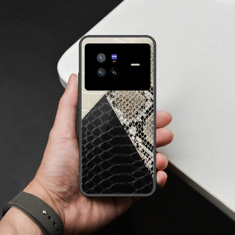 Vivo X80 Cover - Printed Skins Series - HQ Ultra Shine Premium Infinity Glass Soft Silicon Borders Case