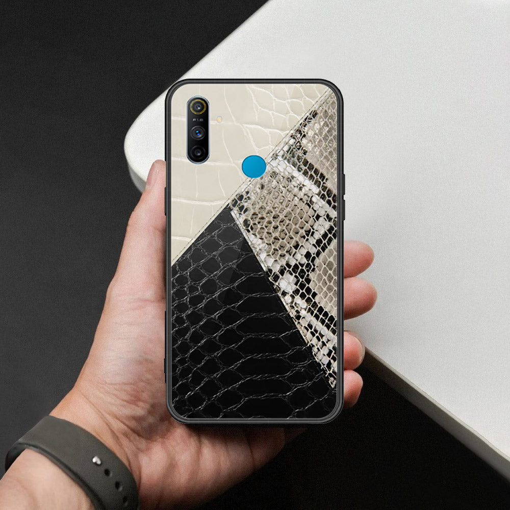 Realme 6i Cover - Printed Skins Series - HQ Ultra Shine Premium Infinity Glass Soft Silicon Borders Case