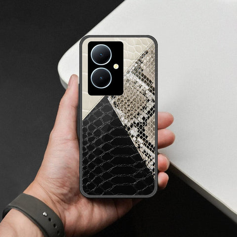 Vivo V29 Lite Cover - Printed Skins Series - HQ Ultra Shine Premium Infinity Glass Soft Silicon Borders Case