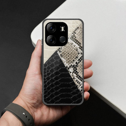 Infinix Smart 7 Plus Cover - Printed Skins Series - HQ Ultra Shine Premium Infinity Glass Soft Silicon Borders Case