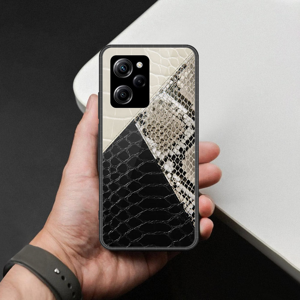 Xiaomi Poco X5 Pro Cover - Printed Skins Series - HQ Ultra Shine Premium Infinity Glass Soft Silicon Borders Case